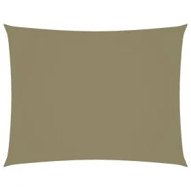Rectangular sail awning beige Oxford fabric 2x3.5 m by , Umbrellas - Ref: Foro24-135146, Price: 28,93 €, Discount: %