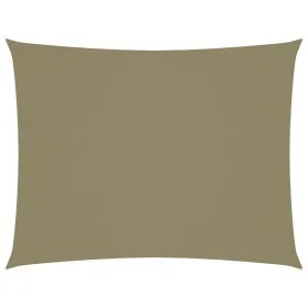 Rectangular sail awning beige Oxford fabric 2.5x4 m by , Umbrellas - Ref: Foro24-135152, Price: 36,78 €, Discount: %