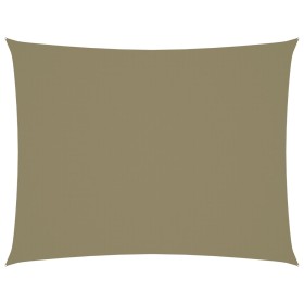 Toldo de vela rectangular tela Oxford beige 2,5x4 m de , Sombrillas - Ref: Foro24-135152, Precio: 37,04 €, Descuento: %
