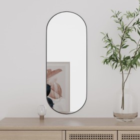 Oval glass wall mirror 20x50 cm by , Mirrors - Ref: Foro24-350453, Price: 21,04 €, Discount: %