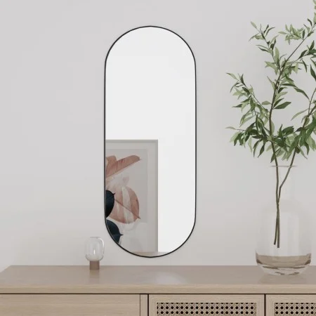 Oval glass wall mirror 20x50 cm by , Mirrors - Ref: Foro24-350453, Price: 20,61 €, Discount: %