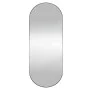 Oval glass wall mirror 20x50 cm by , Mirrors - Ref: Foro24-350453, Price: 20,61 €, Discount: %