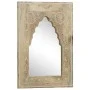 Espejo pintado a mano de madera maciza de mango 40x55 cm de , Espejos - Ref: Foro24-286156, Precio: 48,13 €, Descuento: %