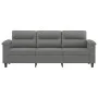 3-seater sofa in dark gray microfiber fabric 180 cm by , Sofas - Ref: Foro24-359569, Price: 320,07 €, Discount: %