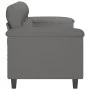 3-seater sofa in dark gray microfiber fabric 180 cm by , Sofas - Ref: Foro24-359569, Price: 320,07 €, Discount: %