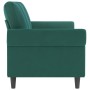 Dunkelgrünes 3-Sitzer-Sofa aus Samt, 180 cm von , Sofas - Ref: Foro24-359541, Preis: 307,90 €, Rabatt: %
