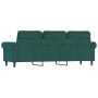Dunkelgrünes 3-Sitzer-Sofa aus Samt, 180 cm von , Sofas - Ref: Foro24-359541, Preis: 307,90 €, Rabatt: %