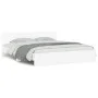 Bed frame with headboard and white LED lights 180x200 cm by , Beds and slatted bases - Ref: Foro24-3207588, Price: 197,00 €, ...