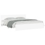Bettgestell mit Kopfteil und weißen LED-Leuchten 180x200 cm von , Betten und Lattenroste - Ref: Foro24-3207588, Preis: 201,72...