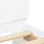 Bed frame with headboard and white LED lights 180x200 cm by , Beds and slatted bases - Ref: Foro24-3207588, Price: 197,00 €, ...