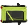 Remolque de bicicleta mascotas hierro tela Oxford verde negro de , Cochecitos para mascotas - Ref: Foro24-93948, Precio: 108,...
