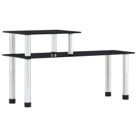 Schwarzes Küchenregal aus gehärtetem Glas, 45 x 16 x 26 cm von vidaXL, Gewürzregale - Ref: Foro24-249524, Preis: 26,22 €, Rab...