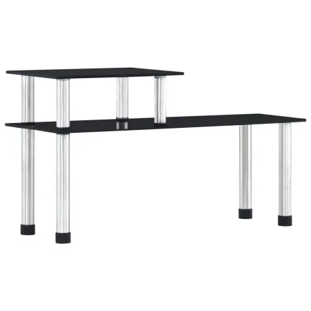 Schwarzes Küchenregal aus gehärtetem Glas, 45 x 16 x 26 cm von vidaXL, Gewürzregale - Ref: Foro24-249524, Preis: 25,70 €, Rab...