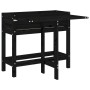 Jardinera con tapa plegable madera maciza de pino negro de , Maceteros y jardineras - Ref: Foro24-825125, Precio: 72,39 €, De...