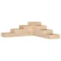 4-tier planter solid pine wood 106x104.5x36 cm by , Pots and planters - Ref: Foro24-825324, Price: 85,22 €, Discount: %