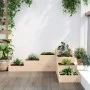 4-tier planter solid pine wood 106x104.5x36 cm by , Pots and planters - Ref: Foro24-825324, Price: 85,22 €, Discount: %