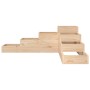 4-tier planter solid pine wood 106x104.5x36 cm by , Pots and planters - Ref: Foro24-825324, Price: 86,83 €, Discount: %