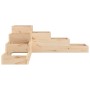 4-tier planter solid pine wood 106x104.5x36 cm by , Pots and planters - Ref: Foro24-825324, Price: 86,83 €, Discount: %