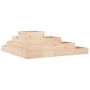 4-tier planter solid pine wood 106x104.5x36 cm by , Pots and planters - Ref: Foro24-825324, Price: 86,83 €, Discount: %