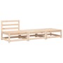 Gartensofa ohne Armlehnen mit Kissen und Fußstütze von , Modulare Sofas für den Außenbereich - Ref: Foro24-838142, Preis: 141...