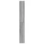 Schuhschrank mit 4 Klappschubladen Sonomagrau 80x21x163,5 cm von , Schuhregale und Schuhorganisatoren - Ref: Foro24-3214369, ...