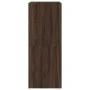 Shoe cabinet with 2 folding drawers oak brown 80x42x108 cm by , Shoe racks and shoe organizers - Ref: Foro24-3214405, Price: ...