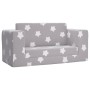 Hellgraues 2-Sitzer-Kindersofa aus weichem Plüsch mit Sternen von , Baby- und Kleinkindmöbel - Ref: Foro24-357034, Preis: 66,...