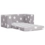 Hellgraues 2-Sitzer-Kindersofa aus weichem Plüsch mit Sternen von , Baby- und Kleinkindmöbel - Ref: Foro24-357034, Preis: 66,...