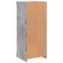 Concrete gray sideboard with LED lights 41x37x100 cm by , Sideboards - Ref: Foro24-836731, Price: 66,25 €, Discount: %