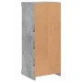 Concrete gray sideboard with LED lights 41x37x100 cm by , Sideboards - Ref: Foro24-836731, Price: 65,34 €, Discount: %