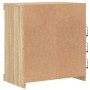 Sideboard with LED lights Sonoma oak 60.5x37x67 cm by , Sideboards - Ref: Foro24-836695, Price: 70,48 €, Discount: %