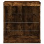 Sideboard mit LED-Leuchten, geräucherte Eiche, 60,5 x 37 x 67 cm von , Sideboards - Ref: Foro24-836697, Preis: 69,30 €, Rabat...