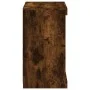 Sideboard with LED lights smoked oak 60.5x37x67 cm by , Sideboards - Ref: Foro24-836697, Price: 67,76 €, Discount: %