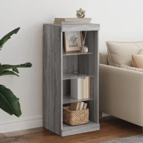 Sideboard with LED lights Sonoma gray 41x37x100 cm by , Sideboards - Ref: Foro24-836733, Price: 61,90 €, Discount: %
