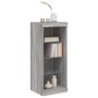 Sideboard with LED lights Sonoma gray 41x37x100 cm by , Sideboards - Ref: Foro24-836733, Price: 64,06 €, Discount: %