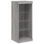 Sideboard mit LED-Leuchten Sonomagrau 41x37x100 cm von , Sideboards - Ref: Foro24-836733, Preis: 61,90 €, Rabatt: %