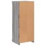 Aparador con luces LED gris Sonoma 41x37x100 cm de , Aparadores - Ref: Foro24-836733, Precio: 62,29 €, Descuento: %