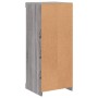 Sideboard with LED lights Sonoma gray 41x37x100 cm by , Sideboards - Ref: Foro24-836733, Price: 64,06 €, Discount: %