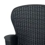 Garden chairs with cushions, 2 units, plastic with a rattan appearance. by vidaXL, Garden chairs - Ref: Foro24-45599, Price: ...