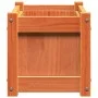 Outdoor planters 2 pcs solid wax brown pine wood by , Pots and planters - Ref: Foro24-837444, Price: 69,61 €, Discount: %