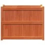 Outdoor planter solid wax brown pine wood 90x50x70 cm by , Pots and planters - Ref: Foro24-837471, Price: 89,89 €, Discount: %