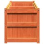 Outdoor planter solid wax brown pine wood 90x50x70 cm by , Pots and planters - Ref: Foro24-837471, Price: 90,79 €, Discount: %