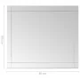 Espejo de pared vidrio 100x60 cm de vidaXL, Espejos - Ref: Foro24-249534, Precio: 58,24 €, Descuento: %