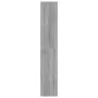 Shoe cabinet with 4 folding drawers Sonoma gray 80x34x187.5 cm by , Shoe racks and shoe organizers - Ref: Foro24-3214383, Pri...