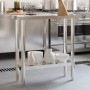 Küchenarbeitstisch aus Edelstahl 82,5x30x85 cm von , Wiederherstellung - Ref: Foro24-376451, Preis: 124,29 €, Rabatt: %
