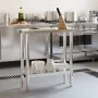 Küchenarbeitstisch aus Edelstahl 82,5x30x85 cm von , Wiederherstellung - Ref: Foro24-376451, Preis: 121,69 €, Rabatt: %