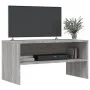 Sonoma gray engineered wood TV cabinet 80x40x40 cm by , TV Furniture - Ref: Foro24-815235, Price: 43,48 €, Discount: %