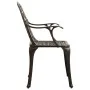 Garden chairs 6 units cast aluminum bronze by , Garden chairs - Ref: Foro24-3216319, Price: 742,14 €, Discount: %