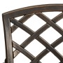 Gartenstühle 6 Stück Aluminiumguss Bronze von , Gartenstühle - Ref: Foro24-3216319, Preis: 757,86 €, Rabatt: %