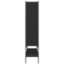Black engineered wood shelf 102x30x141.5 cm by , Bookcases and shelves - Ref: Foro24-3214329, Price: 110,58 €, Discount: %